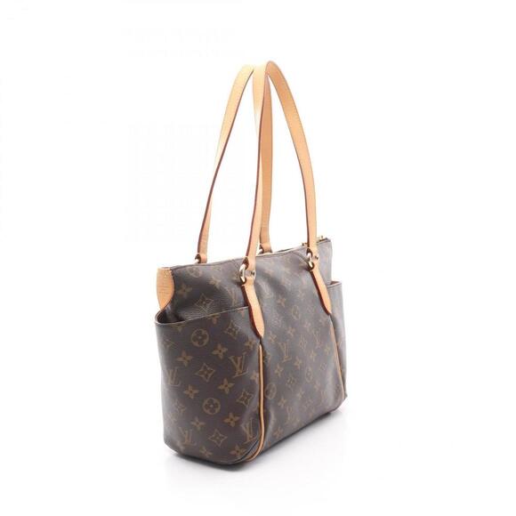 LOUIS VUITTON Brown Monogram Leather Tote Bag - Picture 2 of 13